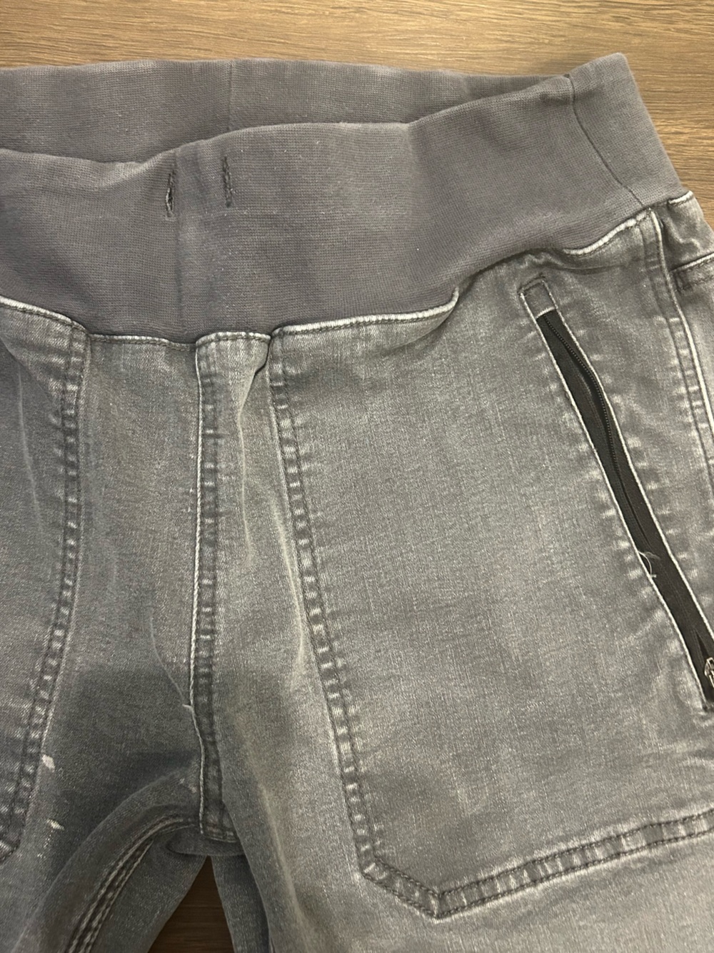 Dovetail Workwear Christa X Utility Work Pants Women’s 10/12 Gray Skinny -comfy! - Picture 3 of 7